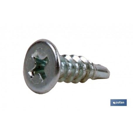 ▷ Tornillo autotaladrante cabeza extraplana Phillips Zincado | Ferreidea
