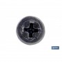 ▷ Tornillo Autotaladrante Cabeza Extraplana Phillips Negro | Ferreidea