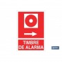 ▷ Cartel Timbre de alarma Derecha | Ferreidea