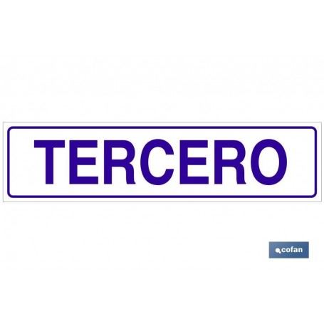 ▷ Cartel Tercero | Ferreidea