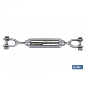 Tensor Horquilla - Horquilla Zincado DIN-1480 Cofan