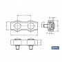 ▷ Sujetacables Planos Dobles | Ferreidea
