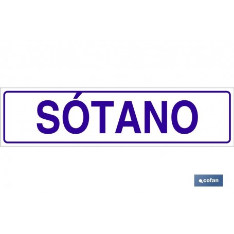 ▷ Cartel Sótano | Ferreidea
