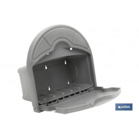 ▷ Soporte Pared para manguera con cajón | Ferreidea