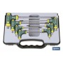 ▷ Set 7 pcs mango en "T" punta Torx | Ferreidea