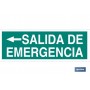 ▷ Cartel Salida de Emergencia derecha luminiscente | Ferreidea