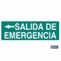 ▷ Cartel Salida de Emergencia derecha luminiscente | Ferreidea