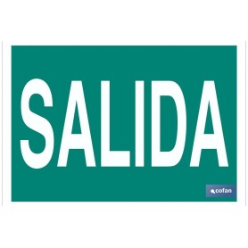 ▷ Cartel Señal "Salida" | Ferreidea