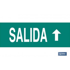 ▷ Cartel Señal "Salida" arriba | Ferreidea