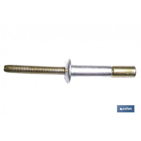 ▷ Remaches Acero Estructural Cabeza Alomada | Ferreidea