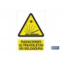 ▷ Señal Radiaciones ultravioletas en soldadura | Ferreidea