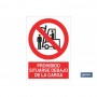 ▷ Señal Prohibido situarse debajo de la carga | Ferreidea