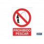 ▷ Señal Prohibido pescar | Ferreidea