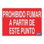 ▷ Cartel Prohibido fumar a partir de este punto | Ferreidea
