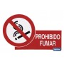 ▷ Cartel Prohibido fumar Rectangular | Ferreidea