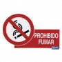 ▷ Cartel Prohibido fumar Rectangular | Ferreidea
