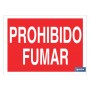 ▷ Cartel Prohibido fumar Color Rojo | Ferreidea
