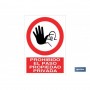 ▷ Cartel Prohibido el paso propiedad privada | Ferreidea