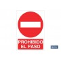 ▷ Señal Prohibido el Paso | Ferreidea