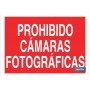 ▷ Cartel Prohibido cámaras fotográficas Color Rojo | Ferreidea