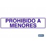 ▷ Cartel Prohibido a menores | Ferreidea