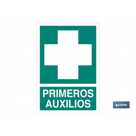▷ Cartel Primeros Auxilios Luminiscente | Ferreidea