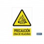 ▷ Señal Precaución zona de voladuras | Ferreidea