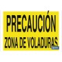 ▷ Cartel Precaución zona de voladuras | Ferreidea