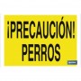 ▷ Cartel ¡Precaución! perros | Ferreidea