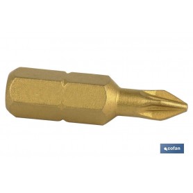 ▷ Pozidrive TITANIUM - TIN 1/4" | Ferreidea