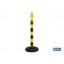 ▷ Poste con Base "Amarillo/Negro" | Ferreidea