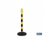 ▷ Poste con Base "Amarillo/Negro" | Ferreidea