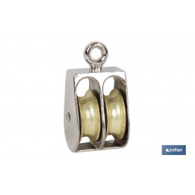 ▷ Poleas dobles "Fijas" | Ferreidea