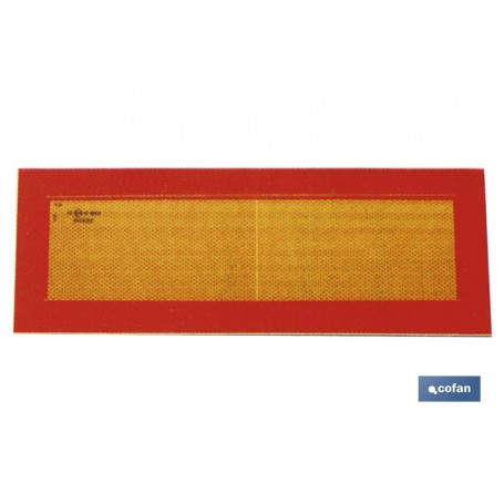 ▷ Placa V-6 vehículos largos 565x200mm | Ferreidea
