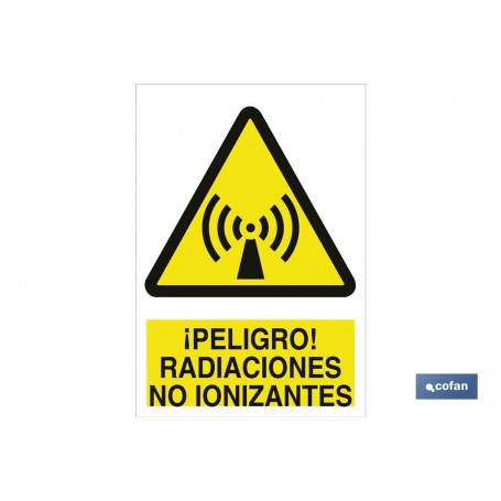 ▷ Señal ¡Peligro! radiaciones no ionizantes | Ferreidea