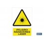 ▷ Señal ¡Peligro! radiaciones láser | Ferreidea