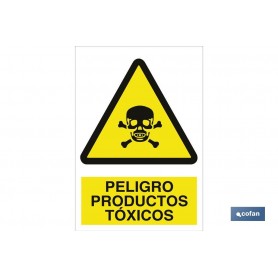 ▷ Señal Peligro productos tóxicos | Ferreidea