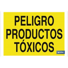 ▷ Cartel Peligro productos tóxicos | Ferreidea