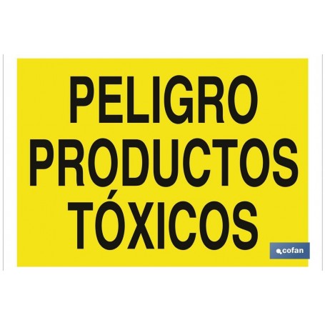 ▷ Cartel Peligro productos tóxicos | Ferreidea