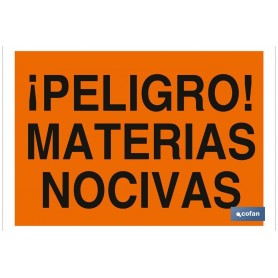 ▷ Cartel ¡Peligro! materias nocivas | Ferreidea