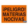 ▷ Cartel ¡Peligro! materias nocivas | Ferreidea