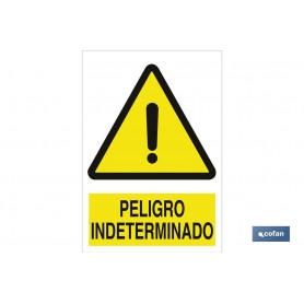 ▷ Señal Peligro indeterminado | Ferreidea