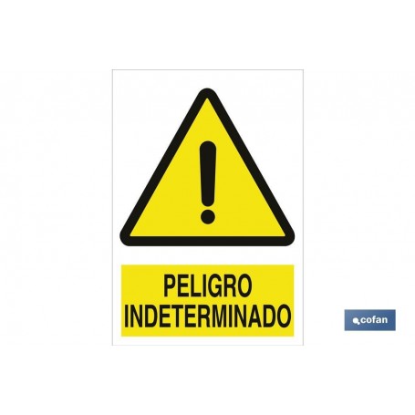 ▷ Señal Peligro indeterminado | Ferreidea