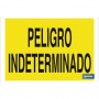 ▷ Cartel Peligro indeterminado | Ferreidea