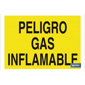 ▷ Cartel Peligro gas inflamable | Ferreidea