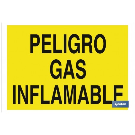 ▷ Cartel Peligro gas inflamable | Ferreidea