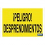 ▷ Cartel ¡Peligro! desprendimientos | Ferreidea