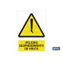 ▷ Señal ¡Peligro! desprendimiento de viruta | Ferreidea