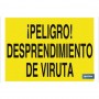 ▷ Cartel ¡Peligro! desprendimiento de viruta | Ferreidea