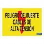 ▷ Cartel Peligro de muerte cables de alta tensión | Ferreidea